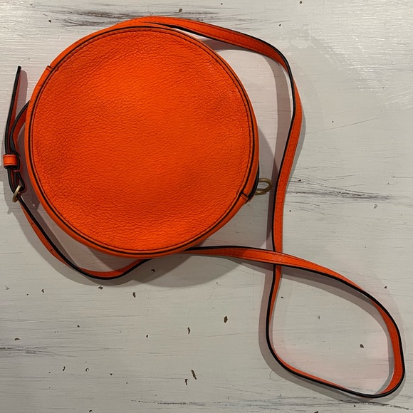 Kate Spade, Saturday. Orange leather Crossbody Bag - Picture 5 of 7